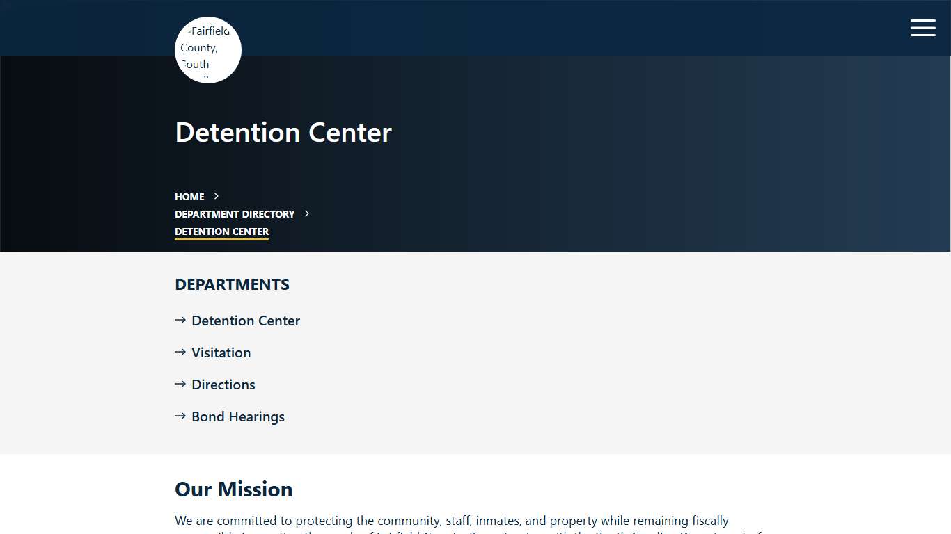 Fairfield SC Detention - Inmate Resources & Contact